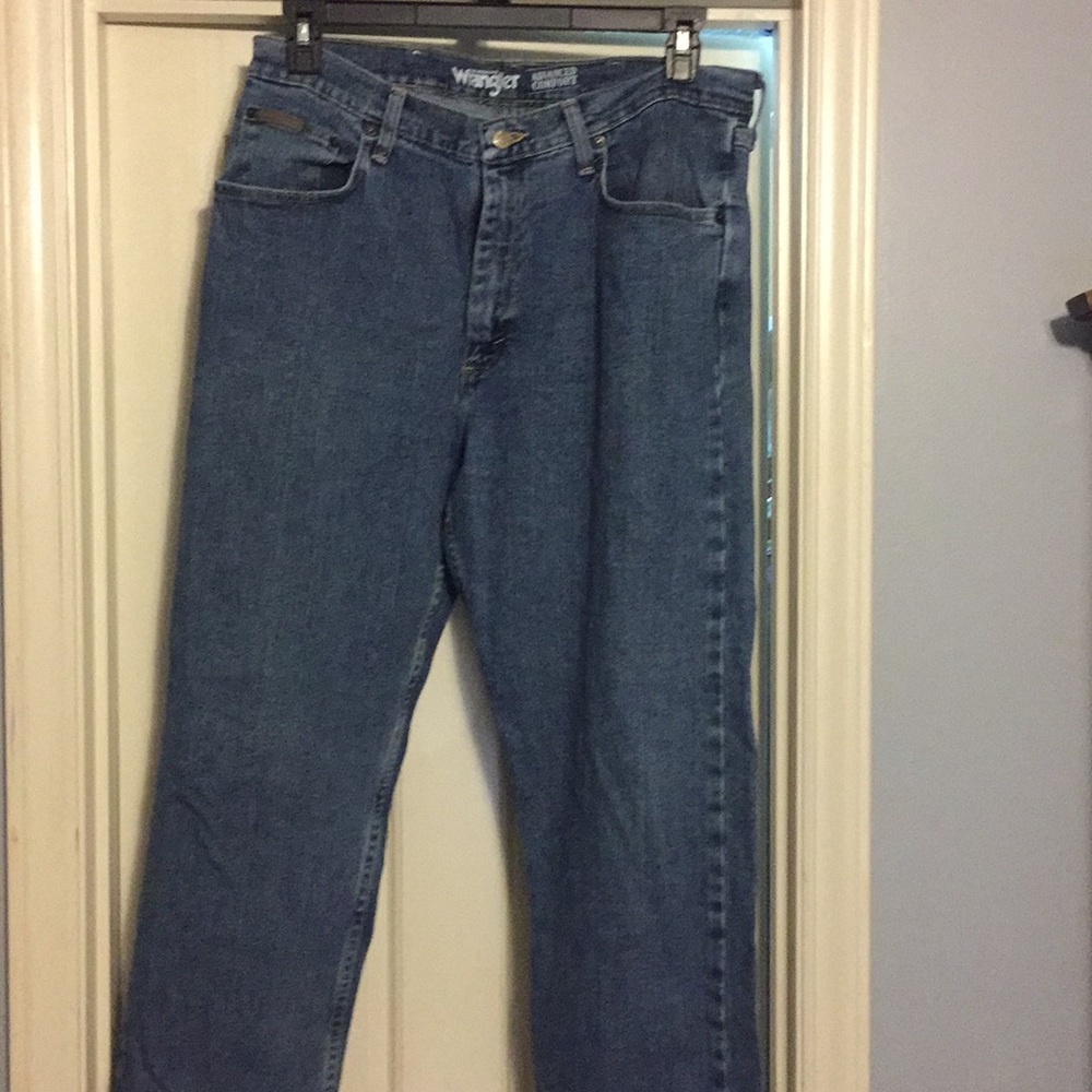 Wrangler jeans.